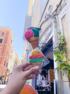 Rome foodie Gelato